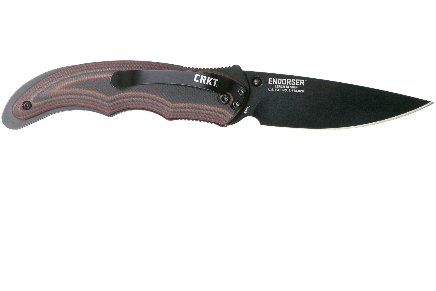 CRKT Endorser 1105K Black Couteau De Poche, Matthew Lerch Design 4 CRKT Endorser 1105K Black Couteau De Poche, Matthew Lerch Design – Image 2