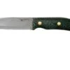 Casström No. 10 Swedish Forest Knife Green Micarta, K720 Scandi Grind 13123 Avec Firesteel -Magasin de couteaux CM13123 01 casstrom