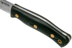 Casström No. 10 Swedish Forest Knife Green Micarta, K720 Scandi Grind 13123 Avec Firesteel -Magasin de couteaux CM13123 05 casstrom