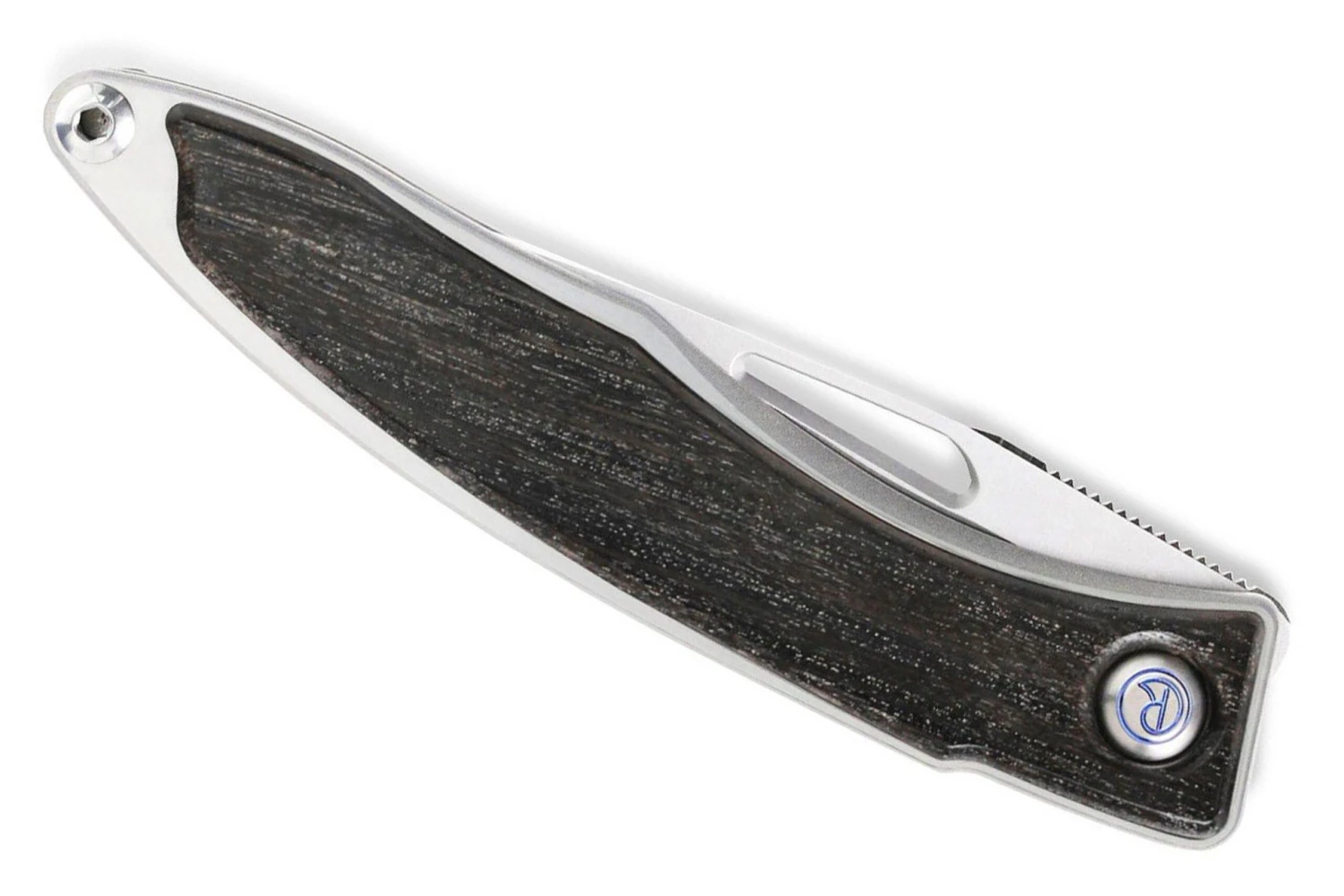 Chris Reeve Mnandi Bog Oak MNA-1000 , Couteau De Gentleman 4 Chris Reeve Mnandi Bog Oak MNA-1000 , Couteau De Gentleman – Image 2