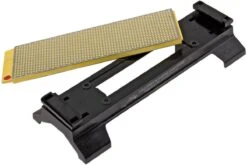 DMT DuoSharp Bench Stone, Pierre à Aiguiser Double Face, W250EF-WB -Magasin de couteaux DMTW250EF WB 02 dmt duosharp bench stone dmtw250ef wb 02