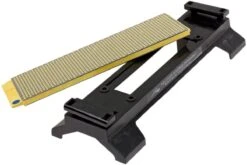 DMT DuoSharp Bench Stone, Pierre à Aiguiser Double Face, W250FC-WB -Magasin de couteaux DMTW250FC WB 02 dmt duosharp bench stone dmtw250fc wb 02