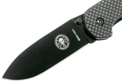 ESEE Avispa Couteau De Poche, Black D2 Blade, Carbonfiber Handle BRK1302CFB 12 ESEE Avispa Couteau De Poche, Black D2 Blade, Carbonfiber Handle BRK1302CFB -Magasin de couteaux EE AVISPA CF B D2 03 esee knives