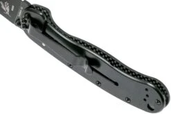 ESEE Avispa Couteau De Poche, Black D2 Blade, Carbonfiber Handle BRK1302CFB 14 ESEE Avispa Couteau De Poche, Black D2 Blade, Carbonfiber Handle BRK1302CFB -Magasin de couteaux EE AVISPA CF B D2 05 esee knives