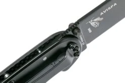 ESEE Avispa Couteau De Poche, Black D2 Blade, Carbonfiber Handle BRK1302CFB 15 ESEE Avispa Couteau De Poche, Black D2 Blade, Carbonfiber Handle BRK1302CFB -Magasin de couteaux EE AVISPA CF B D2 06 esee knives