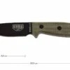 ESEE Model 3 Survivalmes 3MIL-P-B étui Noir + Clip Ceinture Et MOLLE-back -Magasin de couteaux EE ESEE 3MIL P B 01 esee knives model 3 ee esee 3mil p b d1