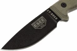 ESEE Model 3 Survivalmes 3MIL-P-B étui Noir + Clip Ceinture Et MOLLE-back -Magasin de couteaux EE ESEE 3MIL P B 02 esee knives model 3 ee esee 3mil p b d2
