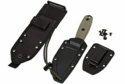 ESEE Model 3 Survivalmes 3MIL-P-B étui Noir + Clip Ceinture Et MOLLE-back -Magasin de couteaux EE ESEE 3MIL P B 07 esee knives model 3 ee esee 3mil p b d7