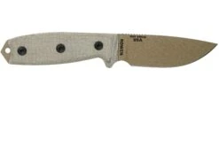 ESEE Model 3 Dark Earth Blade, Grey Handle 3P-MB-DE Avec étui + Clip Et MOLLE-back -Magasin de couteaux EE ESEE 3P MB DE 02 esee knives