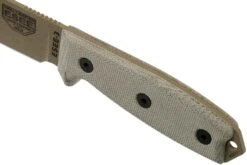 ESEE Model 3 Dark Earth Blade, Grey Handle 3P-MB-DE Avec étui + Clip Et MOLLE-back -Magasin de couteaux EE ESEE 3P MB DE 05 esee knives