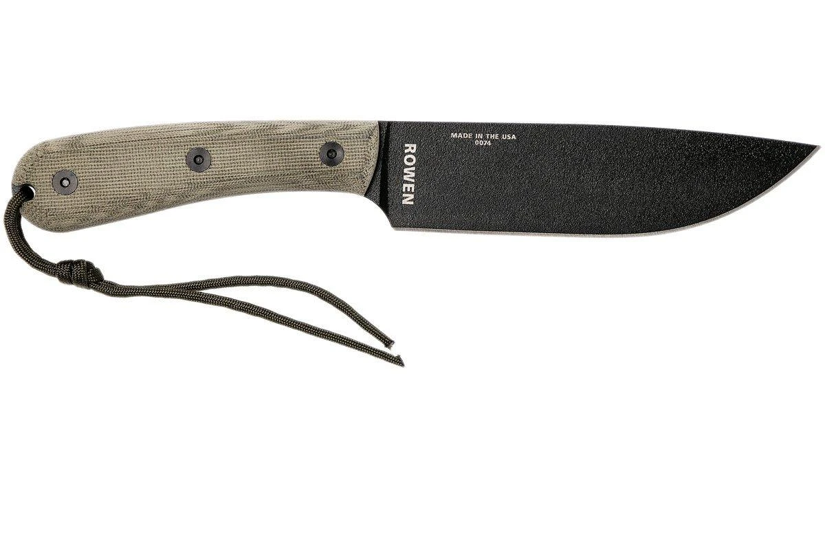 ESEE Model 6HM Couteau Bushcraft Modified Handle, étui En Cuir 4 ESEE Model 6HM Couteau Bushcraft Modified Handle, étui En Cuir – Image 2