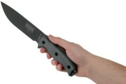 ESEE Model 6 Tactical Gunsmoke, Grey Handle 6P-TG Avec étui Noir + Clip Ceinture -Magasin de couteaux EE ESEE 6P TG 06 esee knives