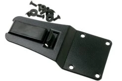 ESEE Model 6 Tactical Gunsmoke, Grey Handle 6P-TG Avec étui Noir + Clip Ceinture -Magasin de couteaux EE ESEE 6P TG 09 esee knives