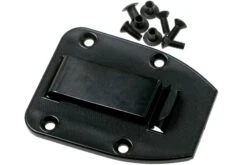 ESEE Izula Black Oxide IZULA-BBO Couteau De Cou Avec étui Noir + Clip De Ceinture -Magasin de couteaux EE IZULA BBO 06 esee knives