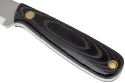 Brisa Necker 70, Noir Micarta, étui En Cuir 9806 -Magasin de couteaux ENZ 9806 04 enzo necker 70 enz 9806 04