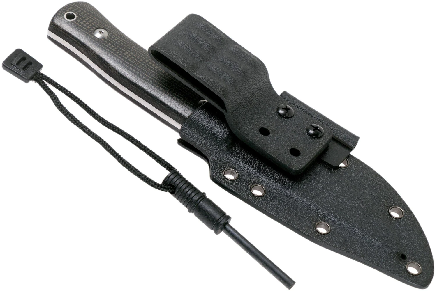 Fox Black Fox Explorator FOBF-749 Couteau Outdoor, Alfredo Doricchi Design 9 Fox Black Fox Explorator FOBF-749 Couteau Outdoor, Alfredo Doricchi Design – Image 7