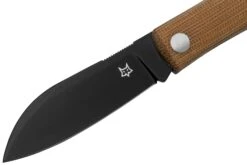 Fox Knives Livri FX-273MCBB Knivesandtools Exclusive, Brown Micarta, Black Couteau De Poche Slipjoint -Magasin de couteaux FOFX 273MCBB 03 foxknives