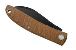 Fox Knives Livri FX-273MCBB Knivesandtools Exclusive, Brown Micarta, Black Couteau De Poche Slipjoint -Magasin de couteaux FOFX 273MCBB 06 foxknives