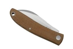 Fox Knives Livri FX-273MCB Knivesandtools Exclusive, Brown Micarta, Couteau De Poche Slipjoint -Magasin de couteaux FOFX 273MCB 06 foxknives