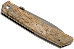 Fox Knives FX-525BE Curly Birch Couteau De Poche, Bob Terzuola Design -Magasin de couteaux FOFX 525BE 04 fox knives