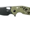 Fox Suru Alu Green FX-526ALG Couteau De Poche, Jesper Voxnaes Design -Magasin de couteaux FOFX 526ALG 01 fox knives