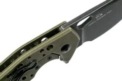 Fox Suru Alu Green FX-526ALG Couteau De Poche, Jesper Voxnaes Design -Magasin de couteaux FOFX 526ALG 06 fox knives