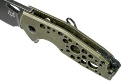 Fox Suru Alu Green FX-526ALG Couteau De Poche, Jesper Voxnaes Design -Magasin de couteaux FOFX 526ALG 07 fox knives