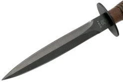 Fox Fairbairn Sykes FX-592WAF Wallnut Handle, Hill Knives Design -Magasin de couteaux FOFX 592W 03 fox knives
