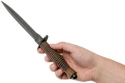 Fox Fairbairn Sykes FX-592WAF Wallnut Handle, Hill Knives Design -Magasin de couteaux FOFX 592W 05 fox knives