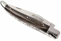 Fontenille Pataud Pointe De Corne Noire (sans Blocage De Lame) L12PCN -Magasin de couteaux FPL12PCN 03 fontenille pataud l12pcn d3