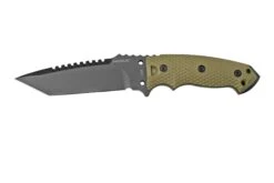 Hogue EX-F01 5.5" Tanto, OD Green G10, Acier A2, 35128 Couteau Fixe