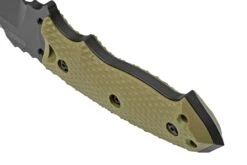 Hogue EX-F01 5.5" Tanto, OD Green G10, Acier A2, 35128 Couteau Fixe -Magasin de couteaux HK35128 04 hogue