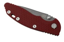 Rick Hinderer XM18 3.0” Slicer Non-Flipper CPM 20CV Red G10 Couteau De Poche -Magasin de couteaux HRK XM18 3 SLNFWF RD 06 rickhinderer