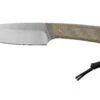 The James Brand The Hell Gap Stainless + Od Green Micarta, Couteau Fixe -Magasin de couteaux JAKN107127 01 the james brand