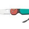 The James Brand The Redstone, Coral Turquoise + Satin, Serrated, Couteau De Poche -Magasin de couteaux JAKN118161 01 01 jamesbrand