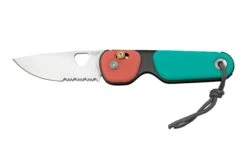 The James Brand The Redstone, Coral Turquoise + Satin, Serrated, Couteau De Poche