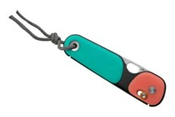 The James Brand The Redstone, Coral Turquoise + Satin, Serrated, Couteau De Poche -Magasin de couteaux JAKN118161 01 06 jamesbrand