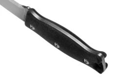 J.E. Made BushCraft ScandiGrind, Black Micarta Couteau De Bushcraft -Magasin de couteaux JM BU SG SW 06 jemade