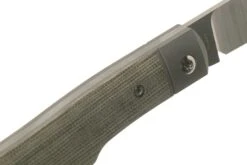 Jack Wolf Sharpshooter Jack, OD Green Canvas Micarta SHSH-MOD Couteau De Poche Slipjoint -Magasin de couteaux JW SHSH MOD 05 jackwolf