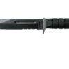 KA-BAR D2 Extreme Fighting Knife 1283, Serrated Blade, Kraton Handle, étui En Cuir -Magasin de couteaux KA1283 01 ka bar