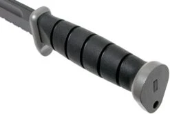 KA-BAR D2 Extreme Fighting Knife 1283, Serrated Blade, Kraton Handle, étui En Cuir 14 KA-BAR D2 Extreme Fighting Knife 1283, Serrated Blade, Kraton Handle, étui En Cuir -Magasin de couteaux KA1283 05 ka bar