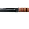 KA-BAR USMC 5018 Partiellement Dentelé, Cuir, étui En Plastique 1 KA-BAR USMC 5018 Partiellement Dentelé, Cuir, étui En Plastique -Magasin de couteaux KA5018 01 ka bar