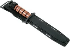 KA-BAR USMC 5018 Partiellement Dentelé, Cuir, étui En Plastique 16 KA-BAR USMC 5018 Partiellement Dentelé, Cuir, étui En Plastique -Magasin de couteaux KA5018 07 ka bar