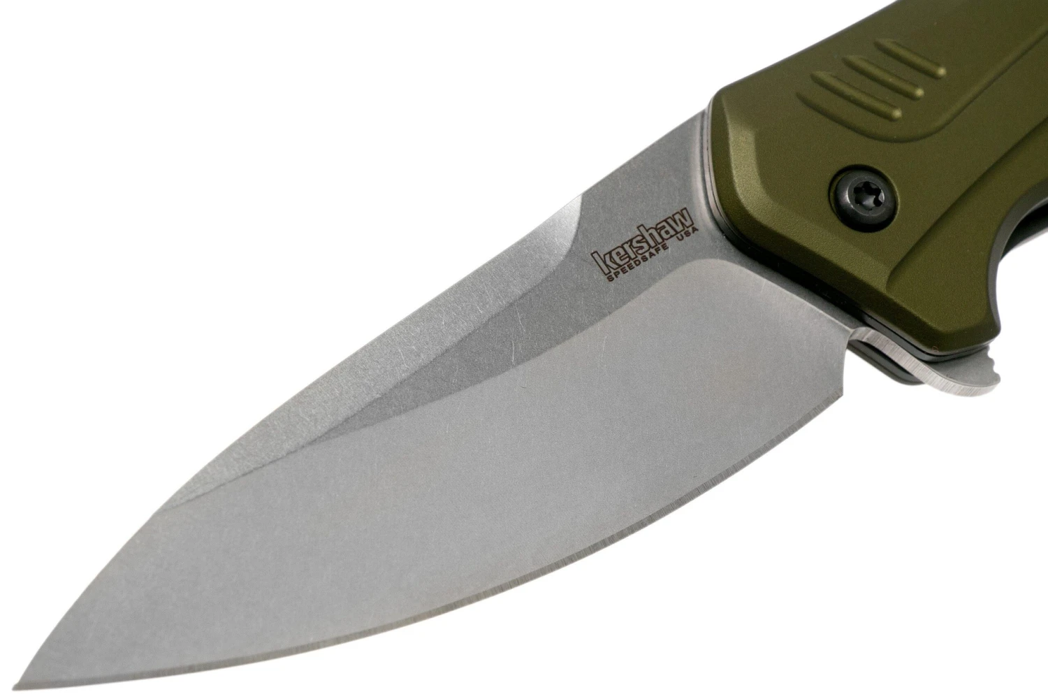 Kershaw Link Olive 1776OLSW CPM 20CV Couteau De Poche, Manche En Aluminium 5 Kershaw Link Olive 1776OLSW CPM 20CV Couteau De Poche, Manche En Aluminium – Image 3