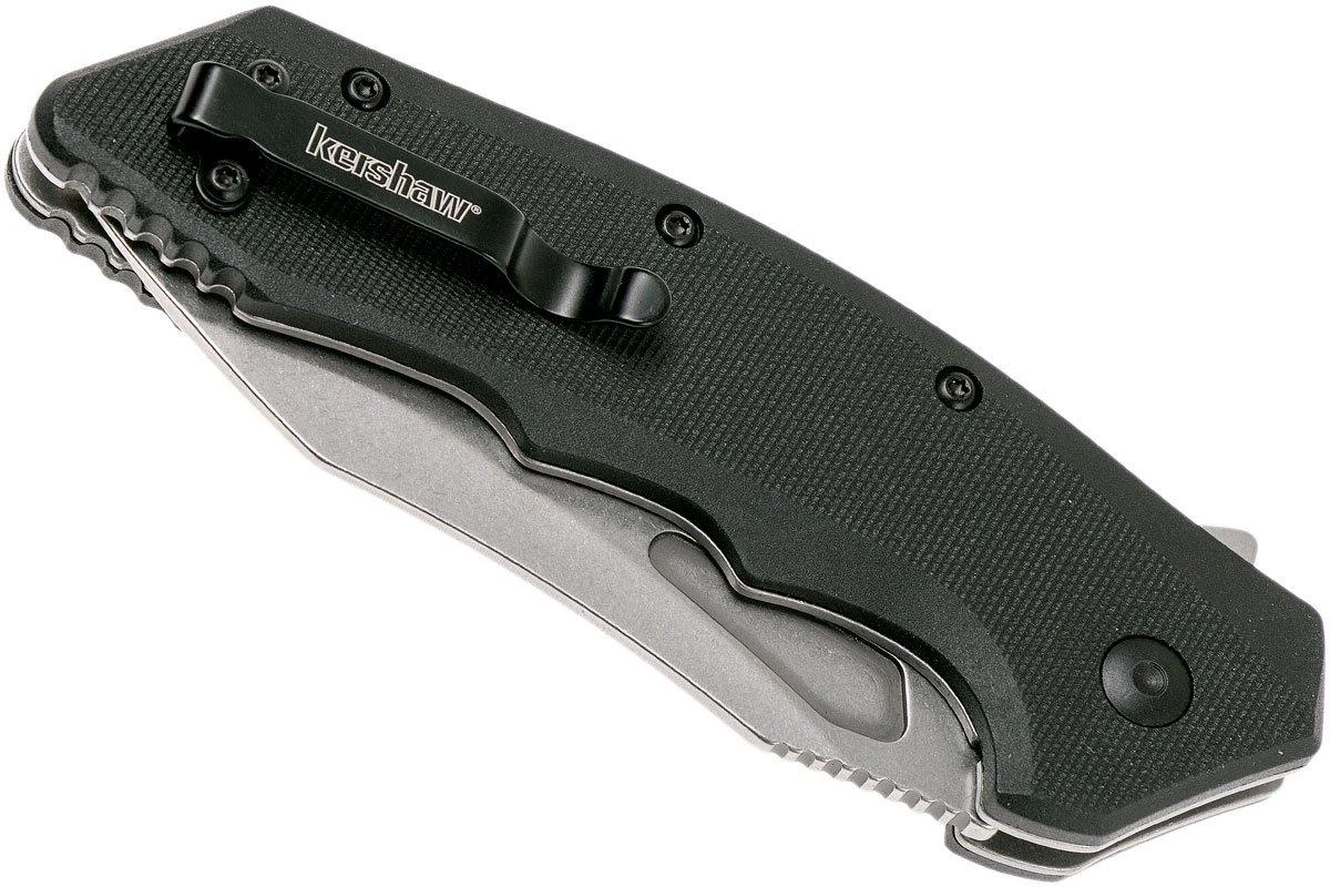 Kershaw Flitch 3930 Couteau De Poche, Stonewashed Blade 6 Kershaw Flitch 3930 Couteau De Poche, Stonewashed Blade – Image 4
