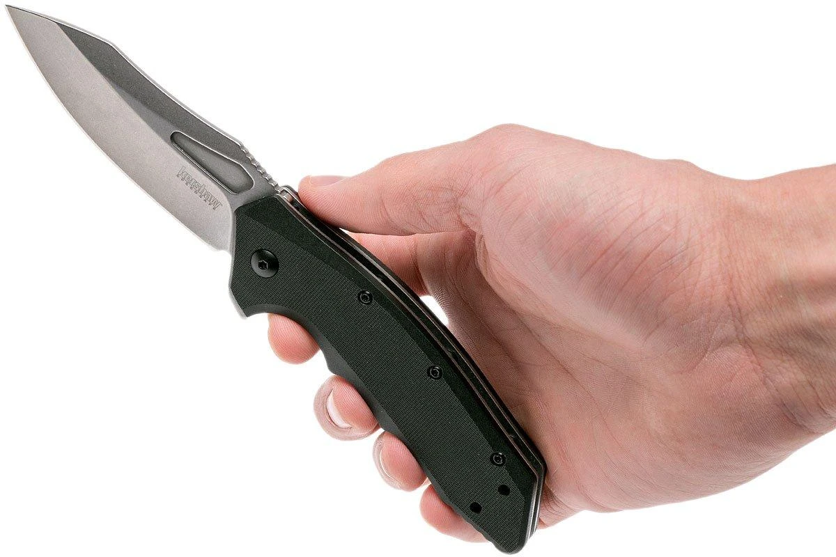 Kershaw Flitch 3930 Couteau De Poche, Stonewashed Blade 10 Kershaw Flitch 3930 Couteau De Poche, Stonewashed Blade – Image 8