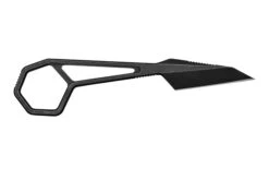 Kansept Hex G0001A4 Black Coating 14C28N, Couteau De Cou, Ostap Hel Design -Magasin de couteaux KSG0001A4 02 kansept