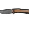 Kansept Kratos K1024A8 Black, Brown Micarta, Couteau De Poche, Ostap Hel Design 1 Kansept Kratos K1024A8 Black, Brown Micarta, Couteau De Poche, Ostap Hel Design -Magasin de couteaux KSK1024A8 01 kansept