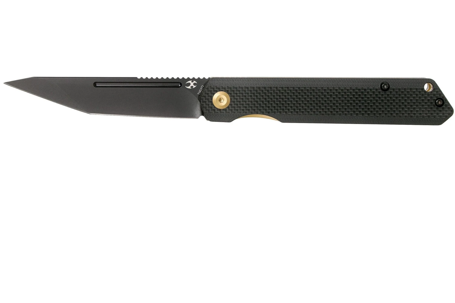 Kansept Prickle T1012T1 Tanto, Black G10 Couteau De Poche, Max Tkachuk Design 3 Kansept Prickle T1012T1 Tanto, Black G10 Couteau De Poche, Max Tkachuk Design