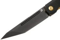 Kansept Prickle T1012T1 Tanto, Black G10 Couteau De Poche, Max Tkachuk Design 12 Kansept Prickle T1012T1 Tanto, Black G10 Couteau De Poche, Max Tkachuk Design -Magasin de couteaux KST1012T1 03 kansept